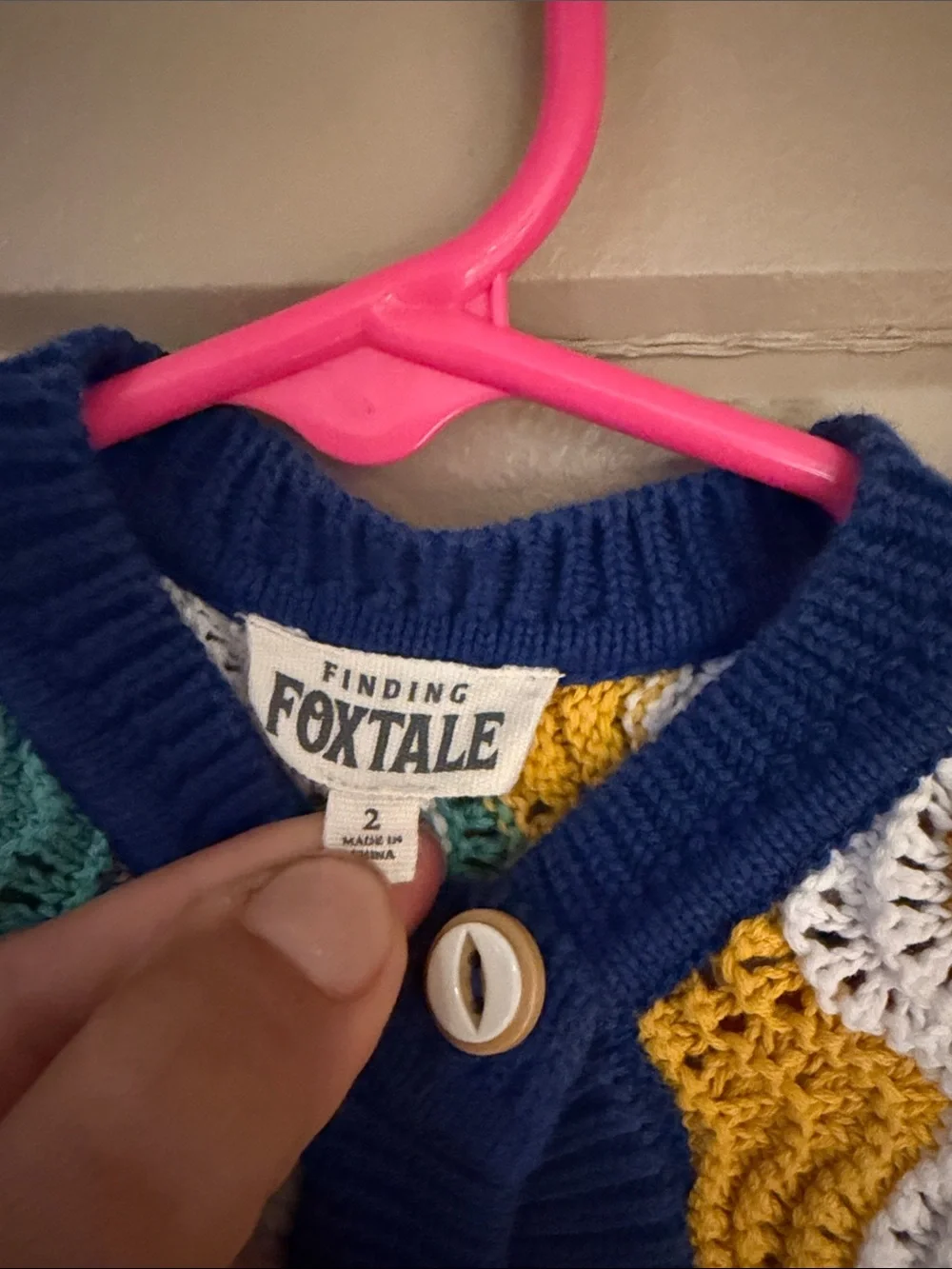 Finding Foxtale cardigan